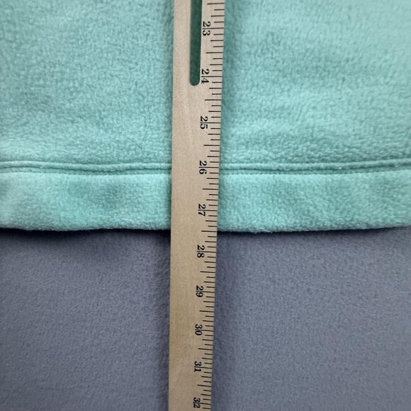 J. Crew Pullover Sweater Women's Large Thick Fleece Quarter Button Down Pockets - Picture 10 of 10